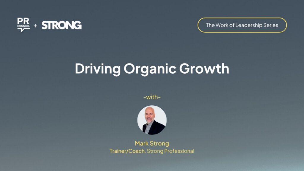 PRC + Strong: Driving Organic Growth