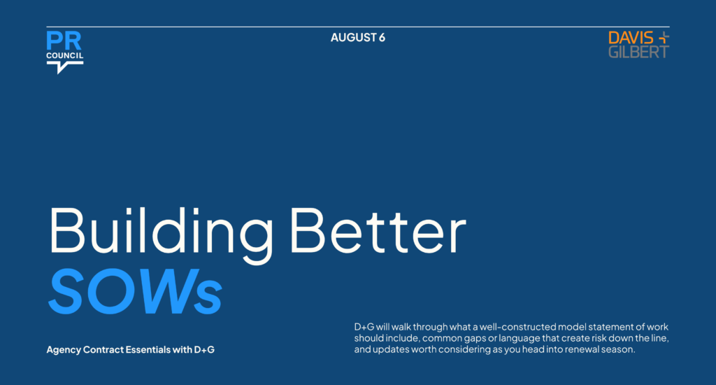 D+G Session 1: Building Better SOWs